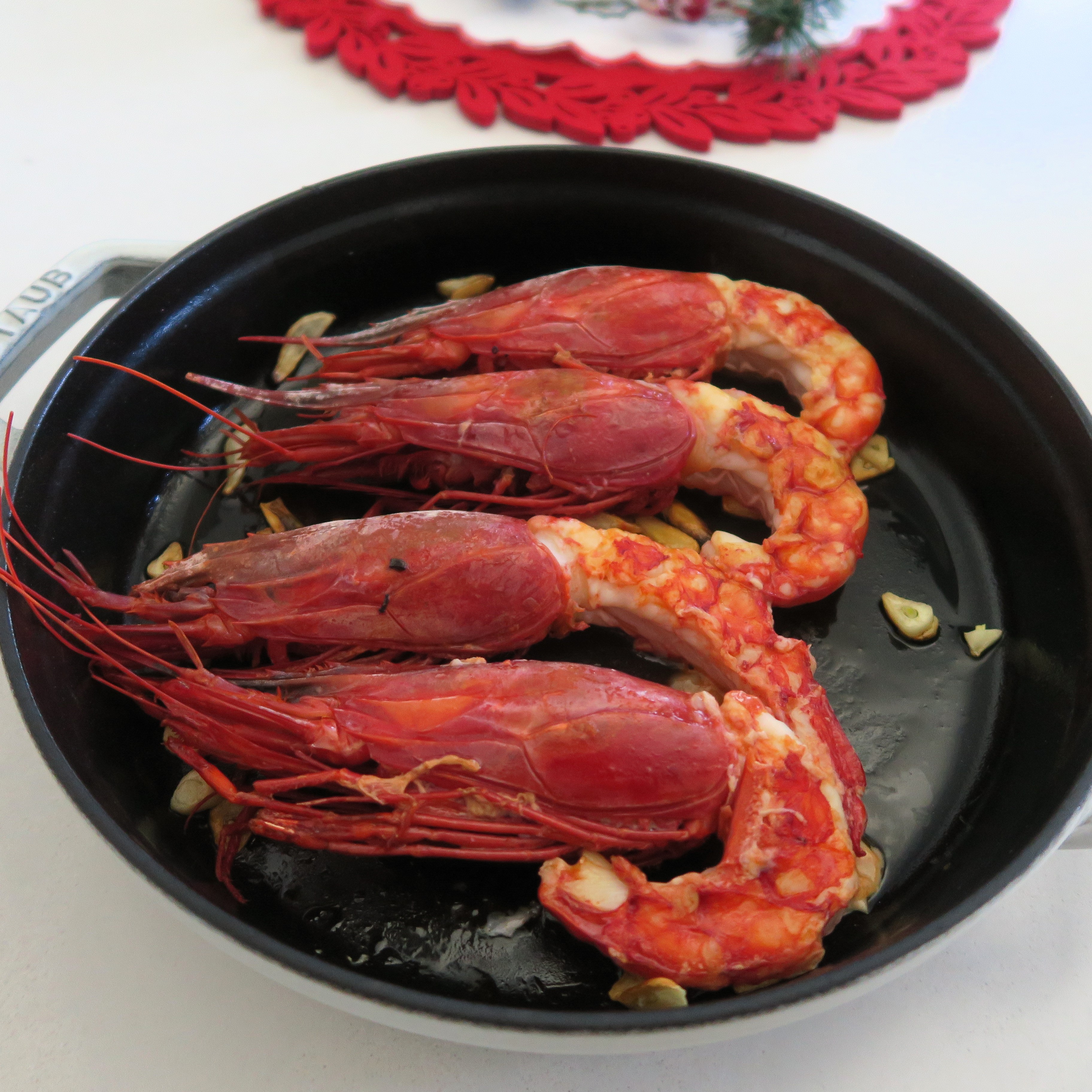 Carabineros a la plancha